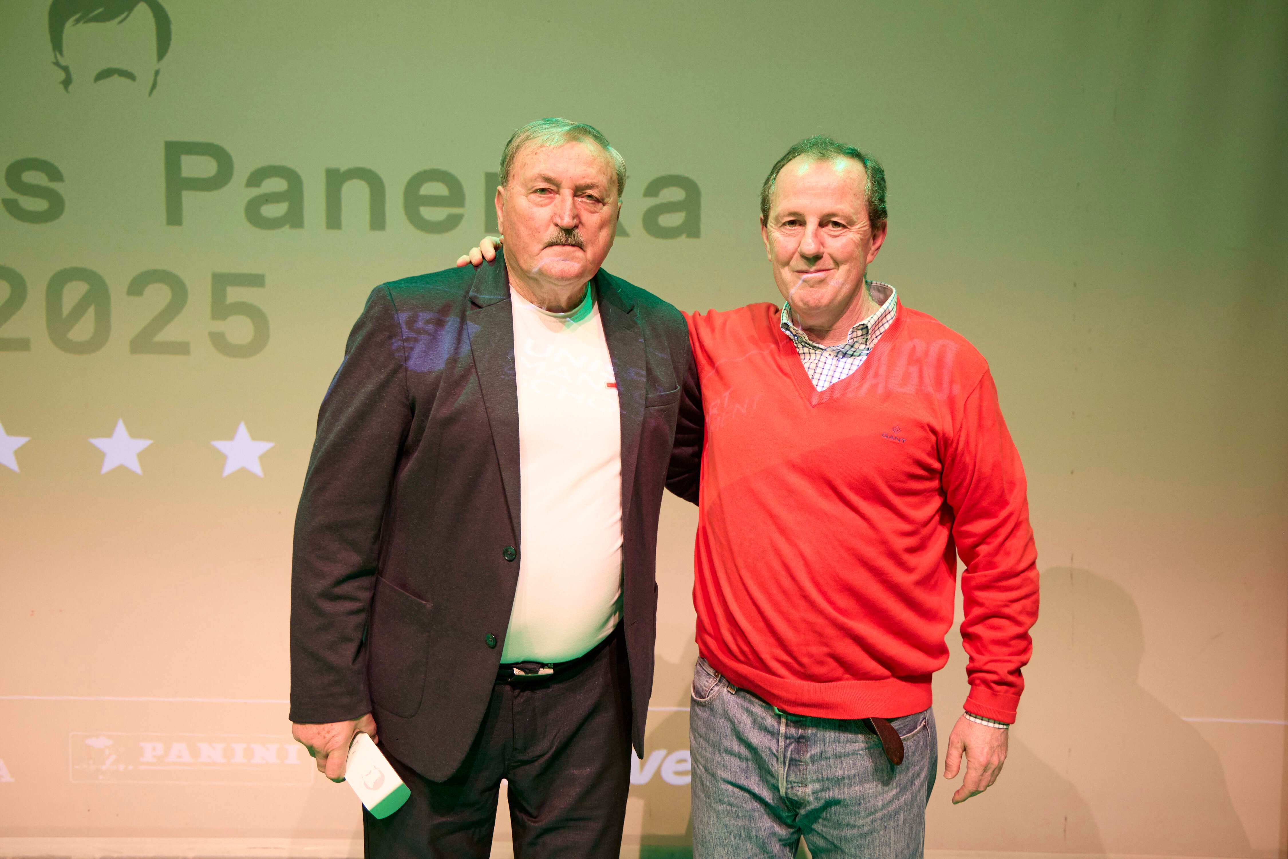 Antonín Panenka and Melchor Sangro, Regional Director at IMAGO.
